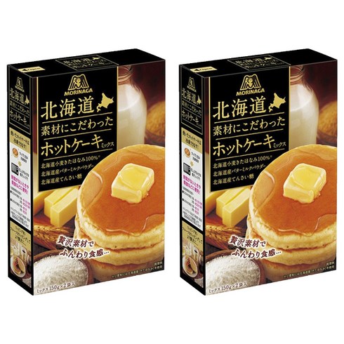 모리나가 홋카이도 핫케익 믹스 2p, 300g, 2개