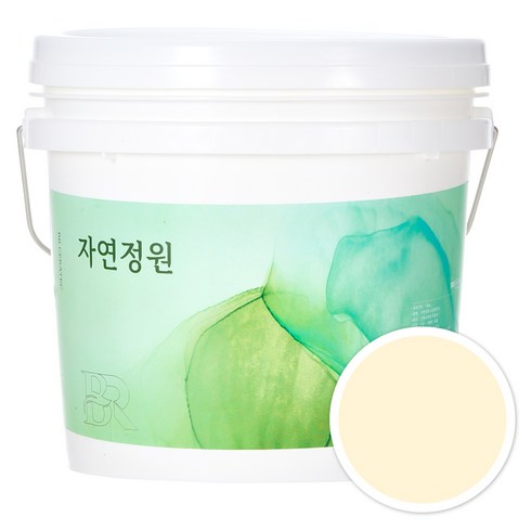 자연정원 친환경 셀프 벽지 규조토 황토 베란다 가구 결로방지 수성페인트, BR010피넛크림, 10kg, 1개