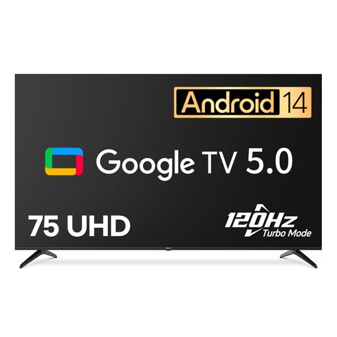 [10% 환급가전] 이스트라 4K UHD LED 120Hz AI 맥스 구글 5.0 스마트TV, 191cm(75인치), AN757UHD, 스탠드형, 방문설치