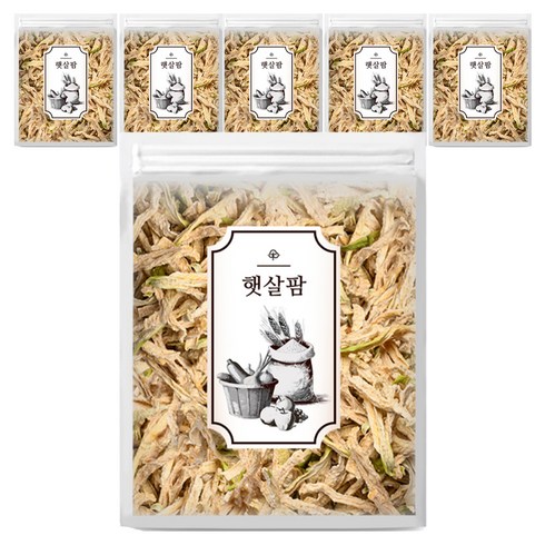 햇살팜 제주도 무말랭이, 100g, 6개
