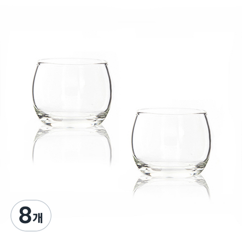베이다시 북대사 유리잔 100ml H001, 8개