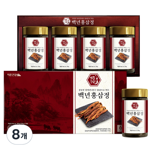 더존건강 백년홍삼정, 240g, 8세트