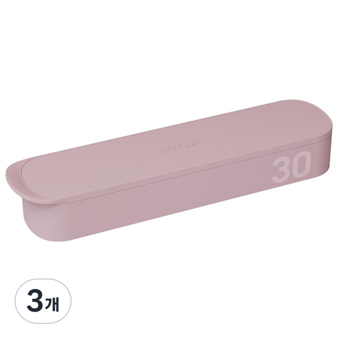 모윰 이중밀폐 실리콘 이유식 큐브 6구, 30ml, 바이올렛, 3개