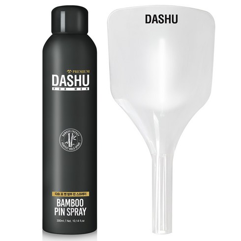 다슈 포 맨 프리미엄 밤부 핀 헤어스프레이+ 페이스 커버, 1개, 300ml
