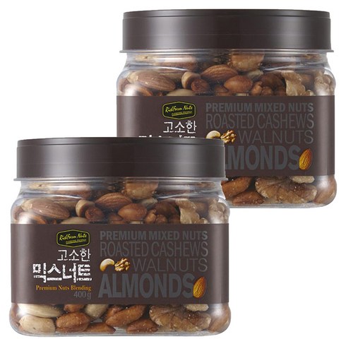 리치팜너트 고소한 믹스너트, 400g, 2개