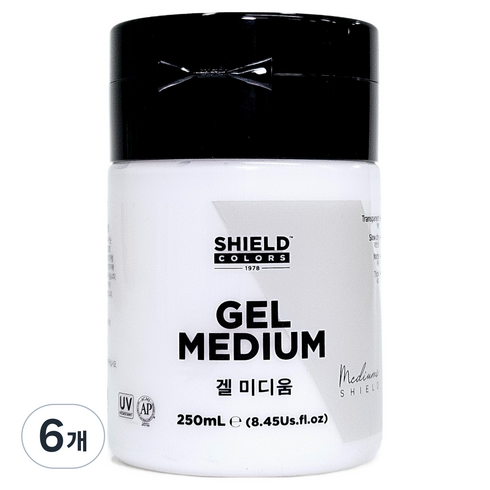 쉴드 겔 미디움, 6개, 250ml