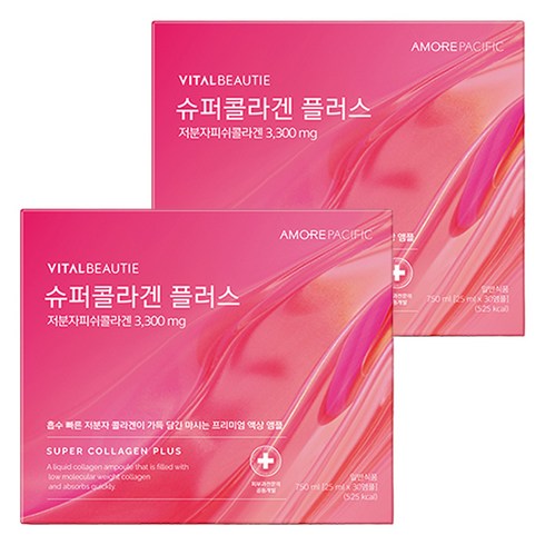 바이탈뷰티 슈퍼콜라겐 플러스 30p, 750ml, 2개