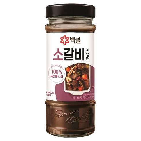 백설 소갈비양념, 500g, 1개