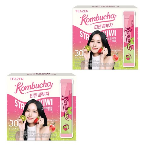 티젠 콤부차 스트로베리키위, 5g, 30개입, 2개