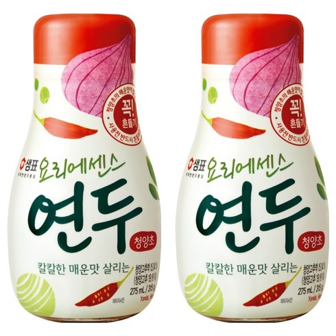 연두 요리에센스 청양초, 275ml, 2개