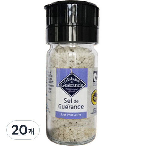게랑드 토판천일염 그라인더, 70g, 20개