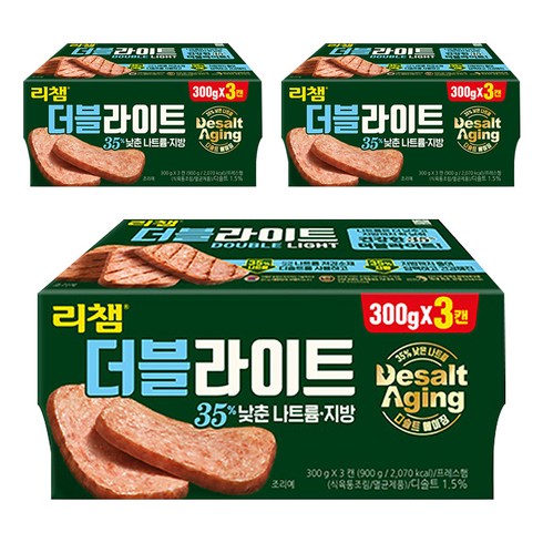 리챔 더블라이트, 300g, 9개