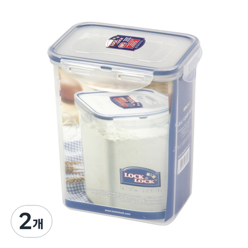 락앤락 클래식 밀폐용기 HPL813, 2개, 1.8L