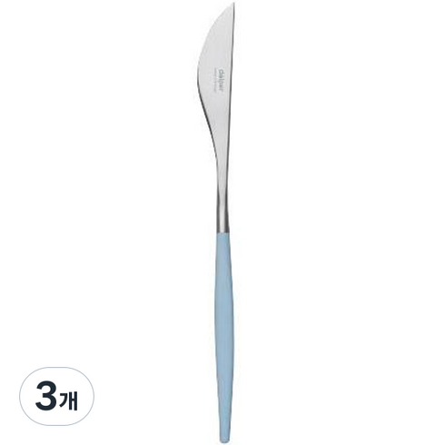 달퍼 마이아 디너 나이프, 블루, 3개