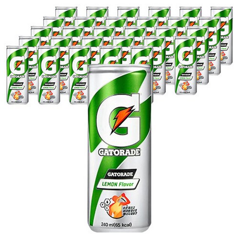 게토레이 레몬, 240ml, 150개
