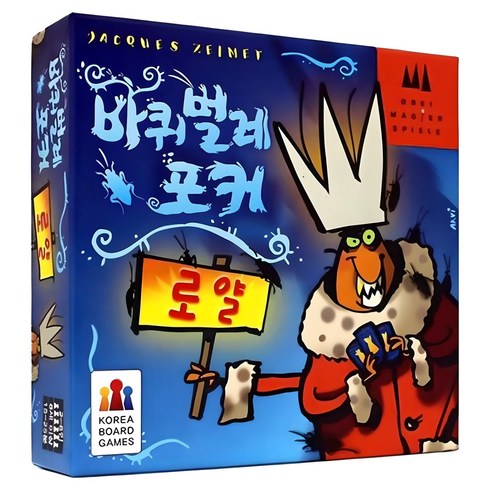 코리아보드게임즈 바퀴벌레포커 로얄, 혼합색상, 1개