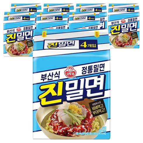 오뚜기 진밀면 135g, 32개