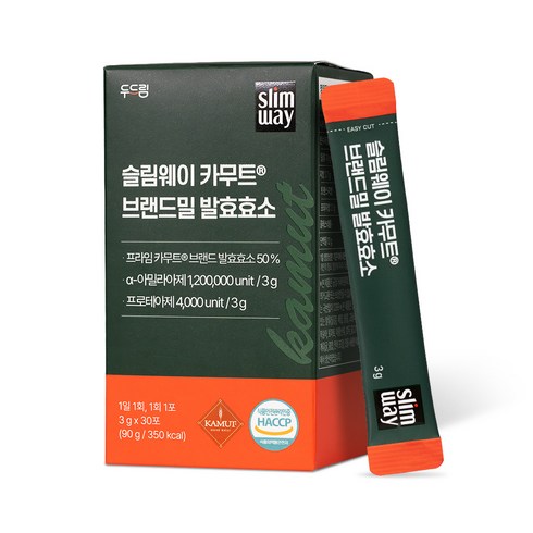 슬림웨이 카무트 브랜드밀 발효효소, 1개, 30회분