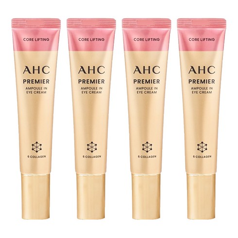 AHC 프리미어 앰플 인 코어리프팅 아이크림, 40ml, 4개