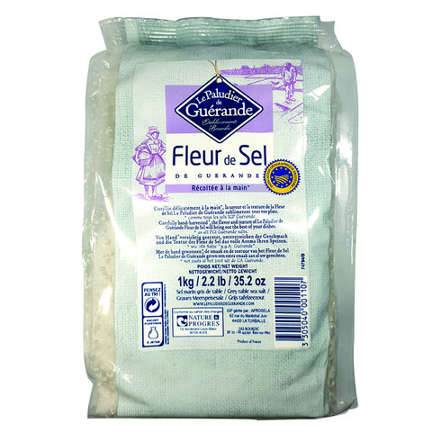 게랑드 플뢰르드셀 토판천일염, 1kg, 1개