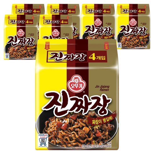 오뚜기 진짜장 라면 135g, 28개