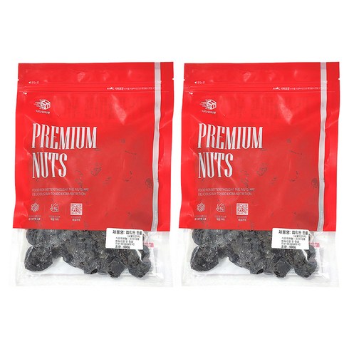 다다모마켓 건자두, 500g, 2개