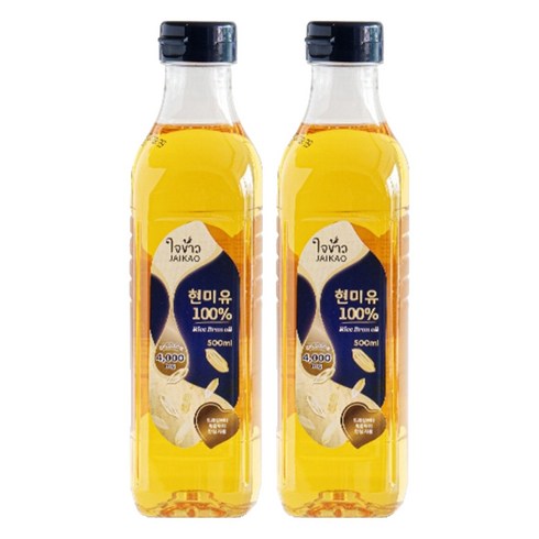 자이카오 현미유, 500ml, 2개