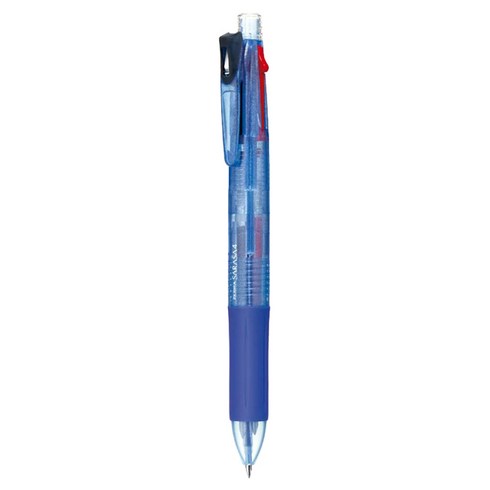 제브라 사라사4 멀티 중성펜 4색 0.5mm, J4J1(블루), 1개