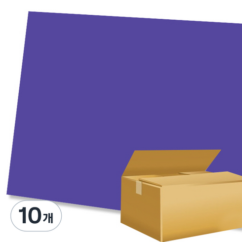 대원우드보드 칼라 보드콤 60 x 90 cm B-120, 5mm, 10개