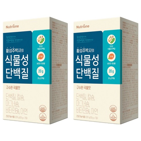 뉴트리원 황성주박사의 식물성 단백질 7p, 231g, 2개