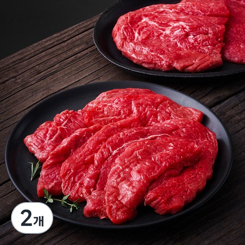 곰곰 호주산 치마살 구이용 (냉장), 600g, 2개