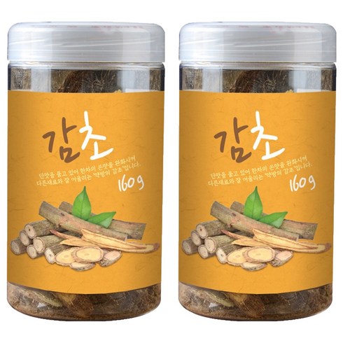 올바른상회 감초, 160g, 2개