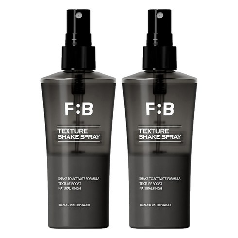 포뷰트 텍스처 쉐이크 노세범 볼륨 헤어스프레이, 2개, 100ml