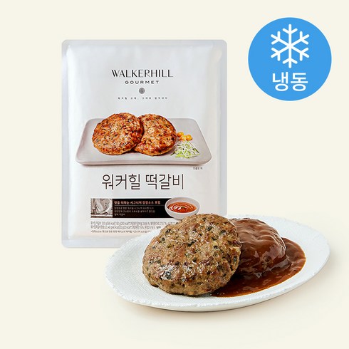 워커힐 떡갈비 (냉동), 340g, 1개