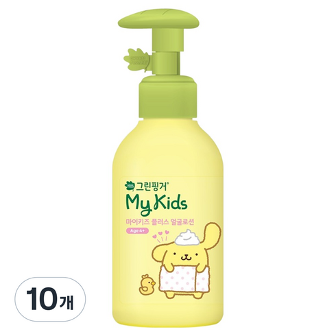 그린핑거 마이키즈 플러스 얼굴로션, 160ml, 10개