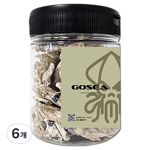고씨 상온보관 대용량 동결건조 낚시미끼 꼴뚜기, 6개, 40g