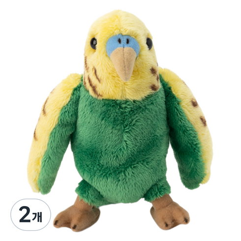 애너미고스 영국에서 온 동물친구 인형, 24cm, 사랑앵무, 2개
