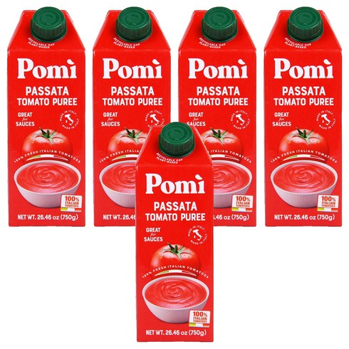 포미 파사타 토마토 소스, 750g, 5개