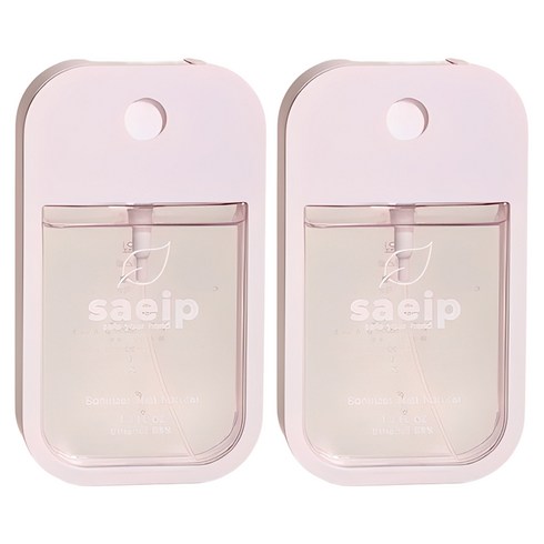 saeip 세니타이저 미스트 손소독제 네츄럴 무향, 40ml, 2개
