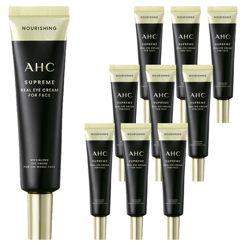 AHC 슈프림 리얼 아이크림 포 페이스, 30ml, 10개