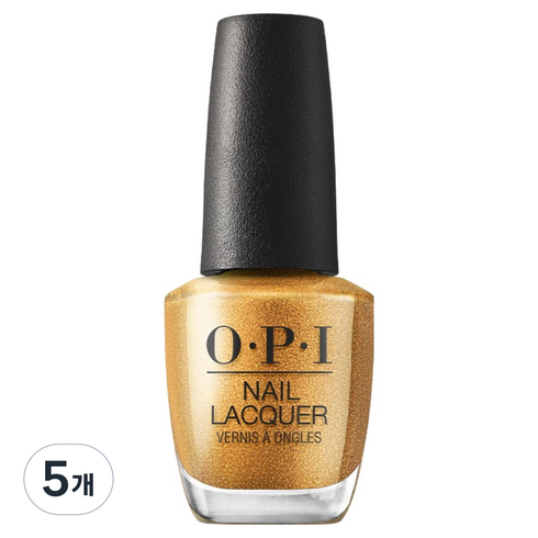 오피아이 네일락커 HRS07, Nougat by Nature (S), 5개, 15ml