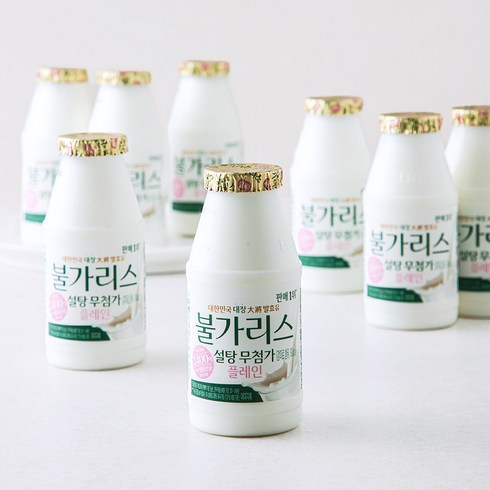 남양유업 불가리스 설탕무첨가 플레인, 1개, 8개입, 150ml