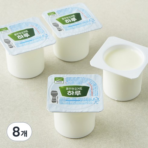 풀무원 하루 건강 요거트 컵 플레인, 320g, 2개
