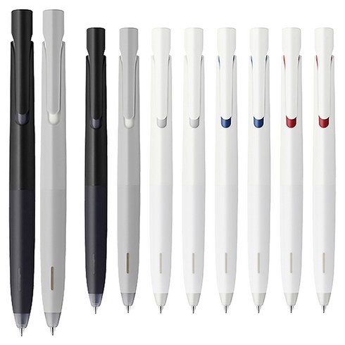 블렌 젤잉크펜 5종 세트 0.5mm, 블랙 + 그레이 + 화이트, 2세트