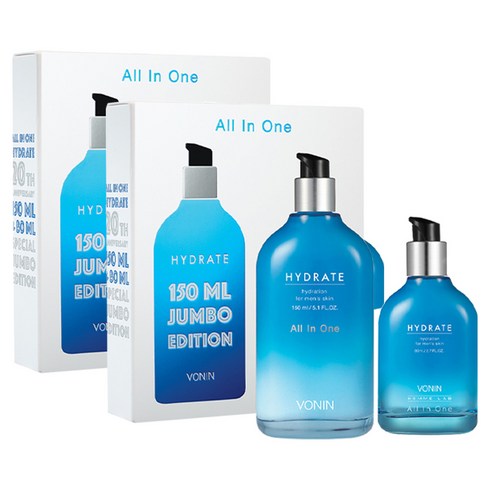 보닌 올인원 하이드레이트 로션 150ml + 80ml, 2개