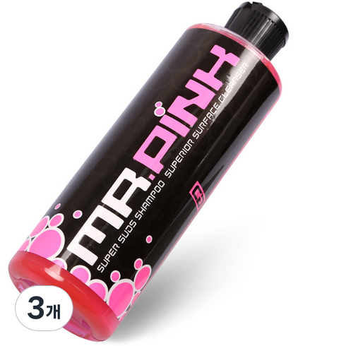 케미컬가이 미스터핑크 카샴푸, 3개, 473ml