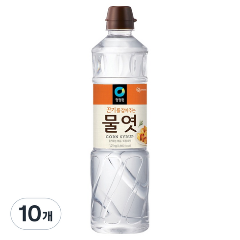 청정원 물엿, 1.2kg, 10개