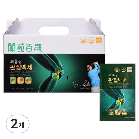 최홍림 관절백세 30p, 2개, 70ml