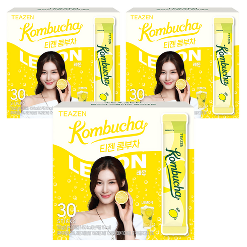 티젠 콤부차 레몬, 5g, 30개입, 3개