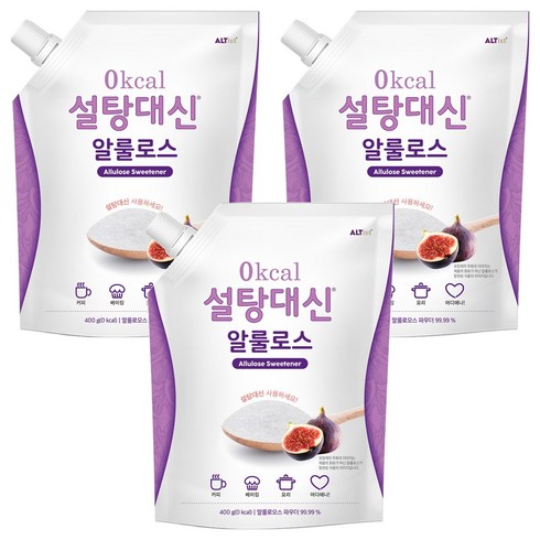 설탕대신 알룰로스, 400g, 3개